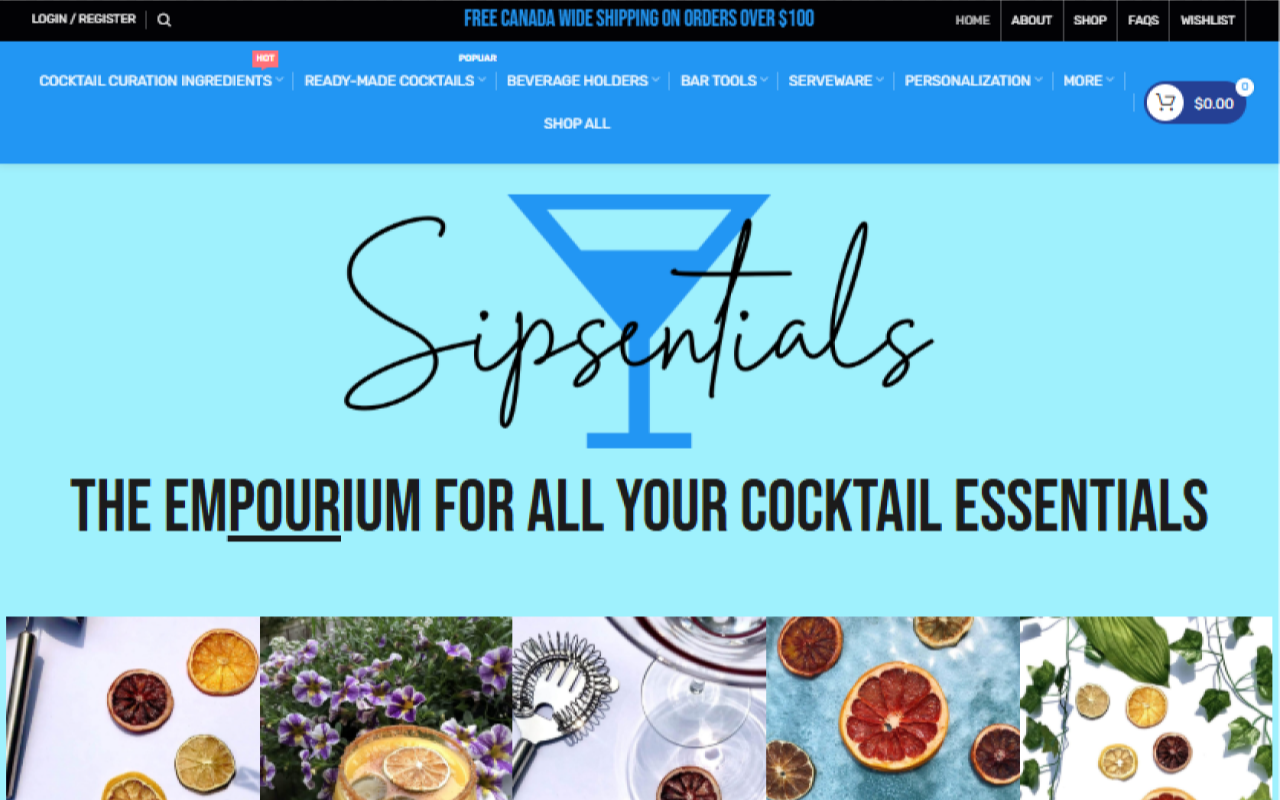 Sipsentials